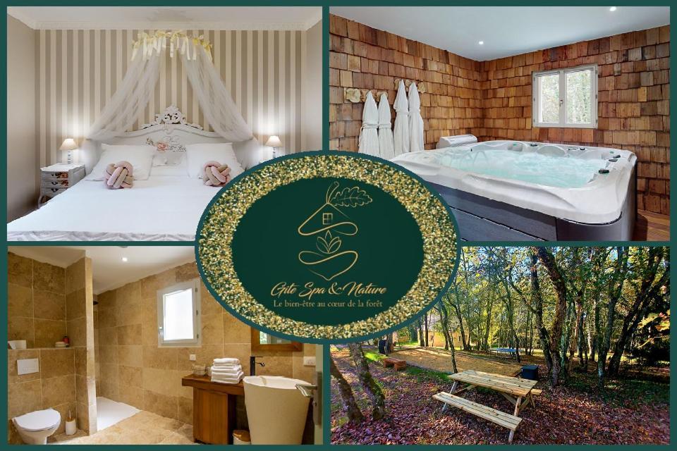 Gite Spa & Nature Saint-Chamassy Екстериор снимка